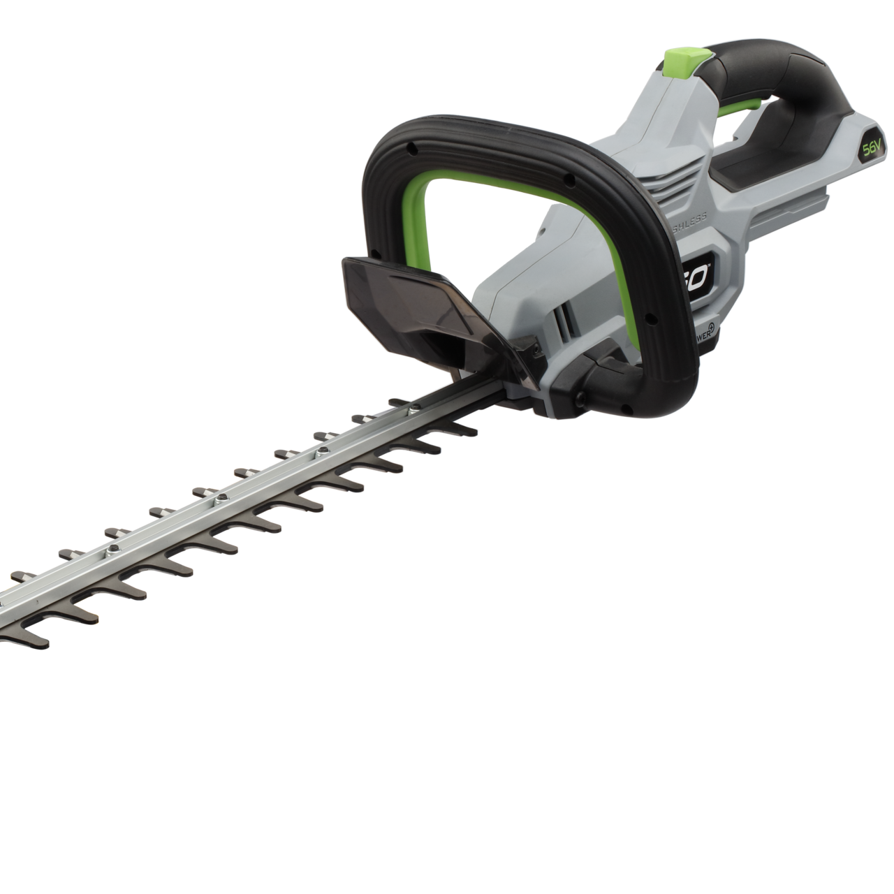 Image of EGO HT2411E 56v 61cm Cordless Hedge Trimmer (With 2.5 Ah Battery & Fast Charger)
