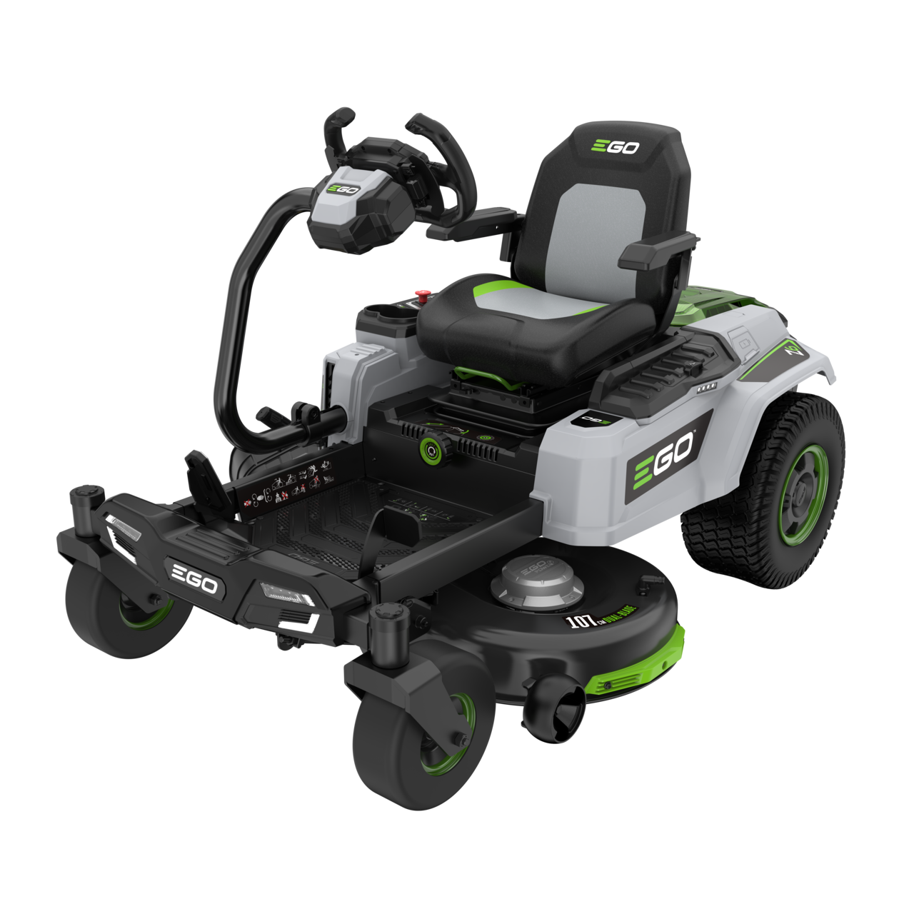 Ego ZT4201E-S Z6 Zero Turn E-Steer Ride on Mower (With Charger)