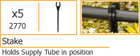 Hozelock Supply Tube Stake (13mm)